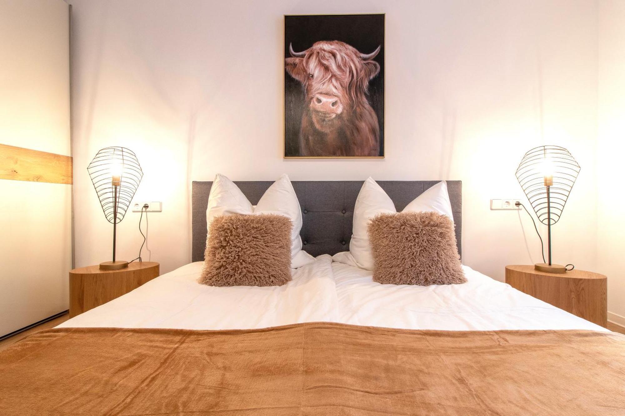 Stilvolles City-Apartment I Netflix I Wlan L Stellplatz I Zentral Шварценберг Экстерьер фото