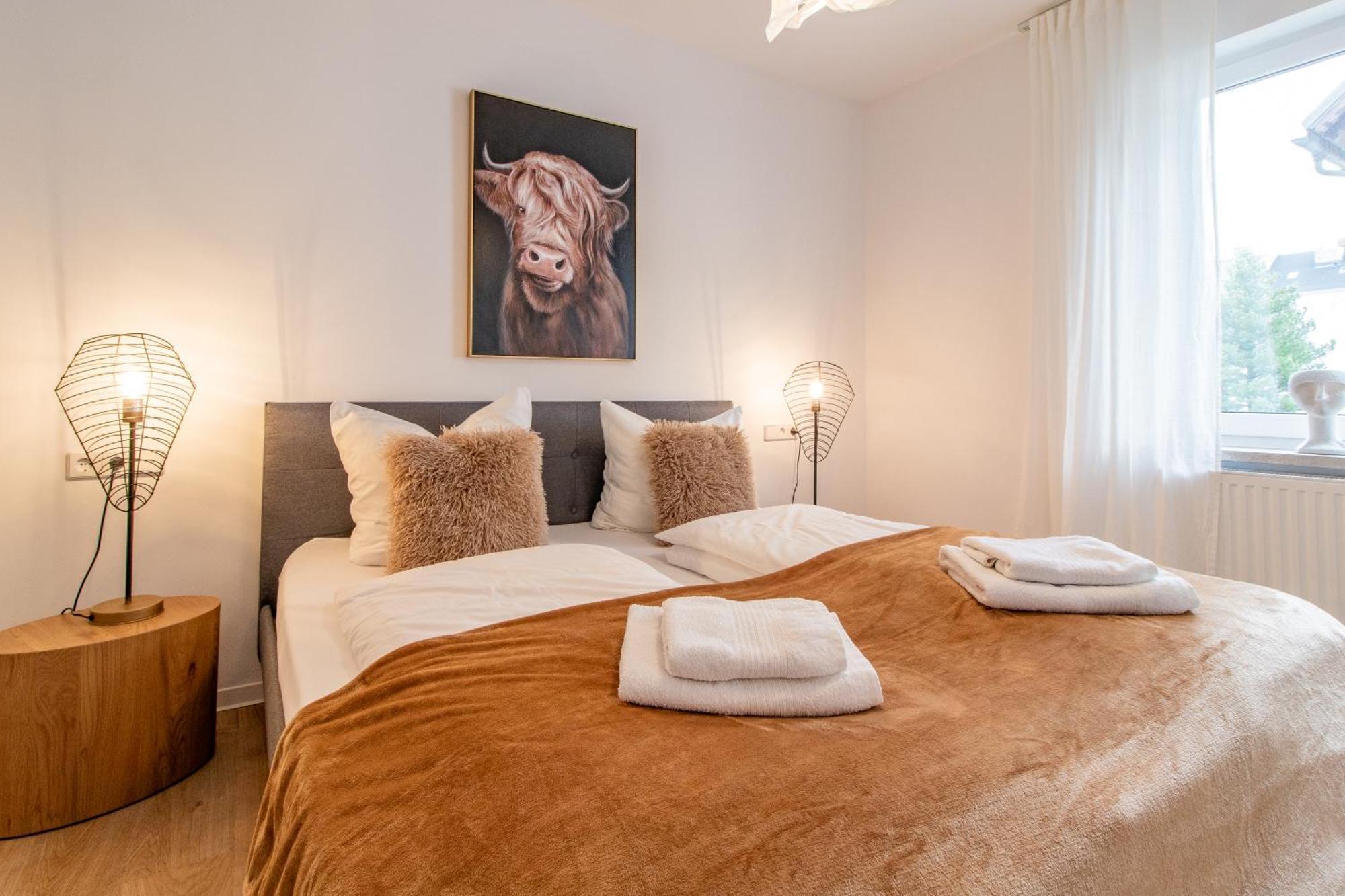 Stilvolles City-Apartment I Netflix I Wlan L Stellplatz I Zentral Шварценберг Экстерьер фото