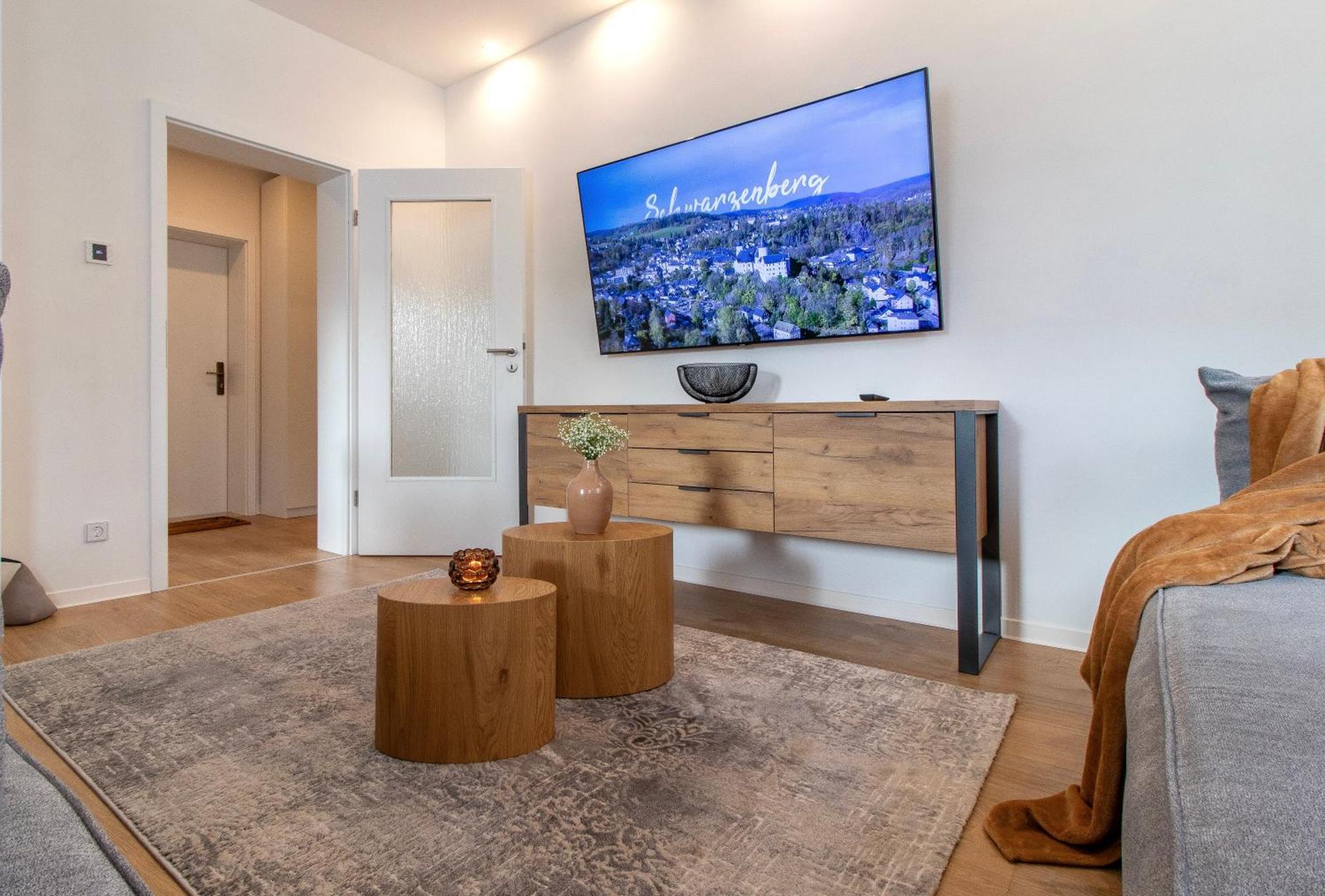 Stilvolles City-Apartment I Netflix I Wlan L Stellplatz I Zentral Шварценберг Экстерьер фото